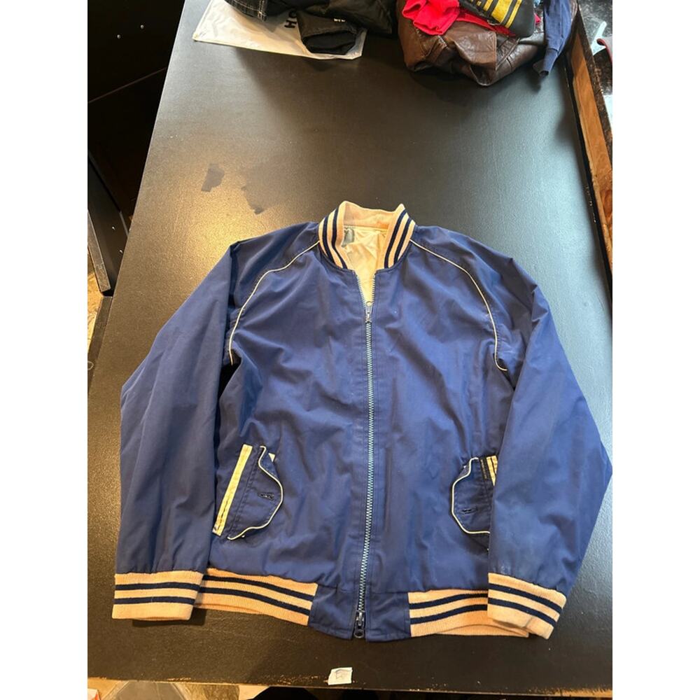 Vintage generation one reversible windbreaker jacket